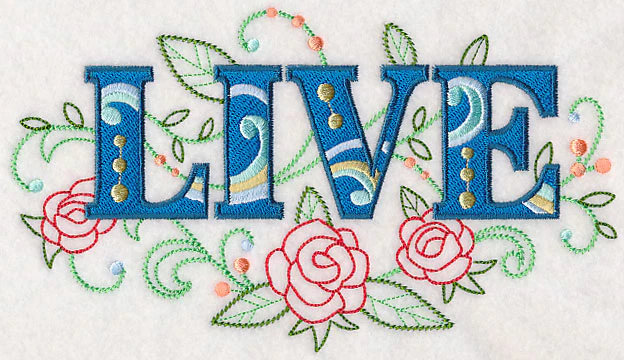 Live with Vintage Flower Fade - Image 5
