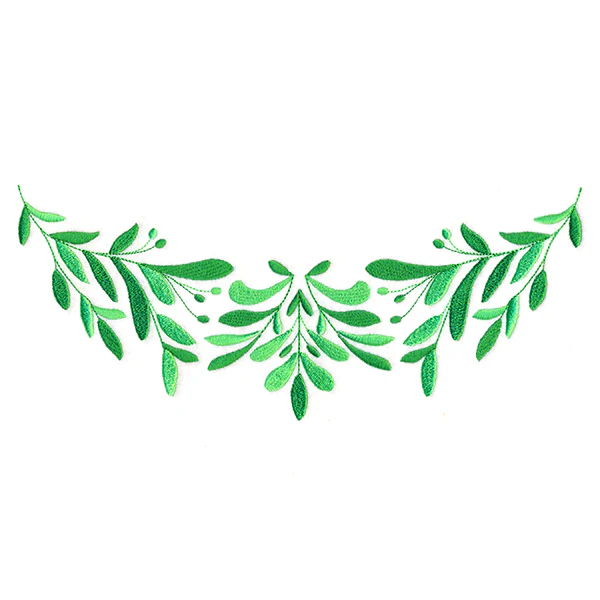 Lively Botanical Neckline
