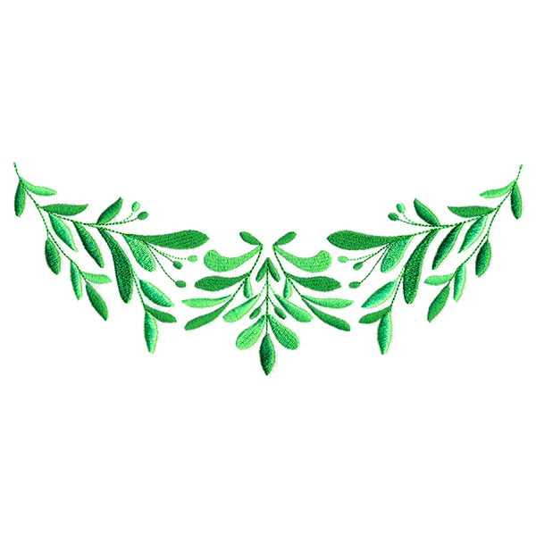 Lively Botanical Neckline - Image 3