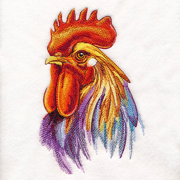 Lively Rooster in Watercolor - Image 5