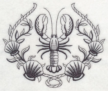 Lobster and Seashell Laurel - Image 12