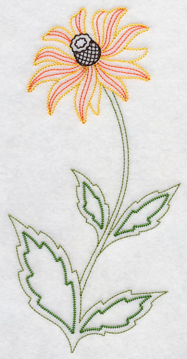 Long Stemmed Black-eyed Susan (Vintage) - Image 5
