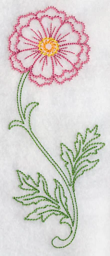 Long Stemmed Cosmos (Vintage) - Image 3