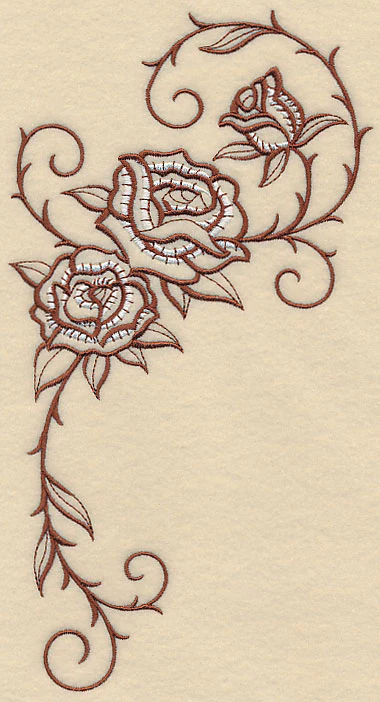 Longhorn Skull Flowers - Right - Image 2