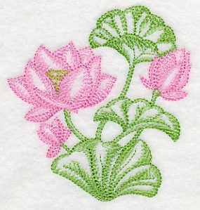 Lotus Flower (Toile) - Image 5