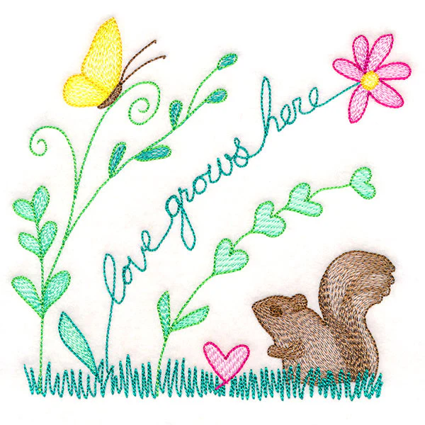 Love Grows Here Scene
