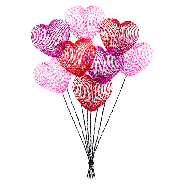 Love is in the Air Balloons - Image 4