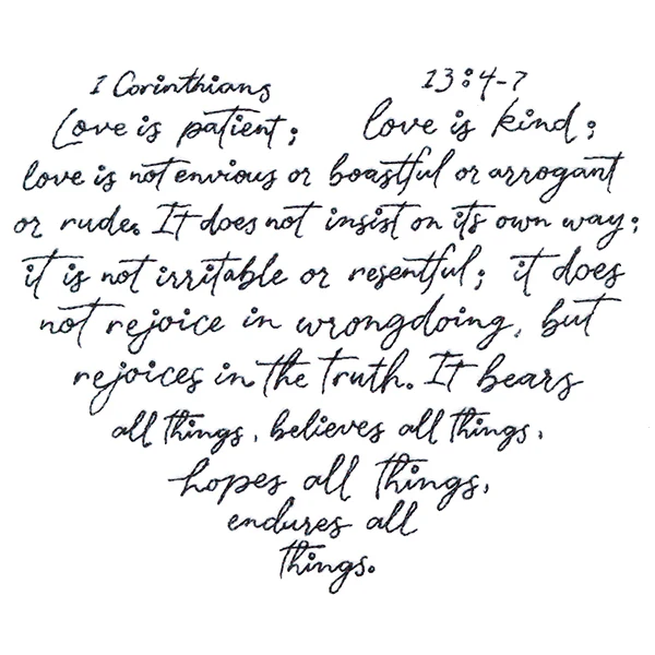 Love is Patient Heart - Image 2