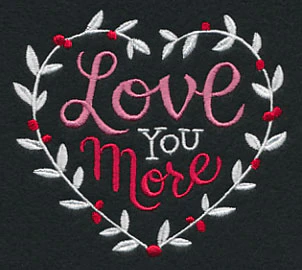 Love You More Wreath - Image 5