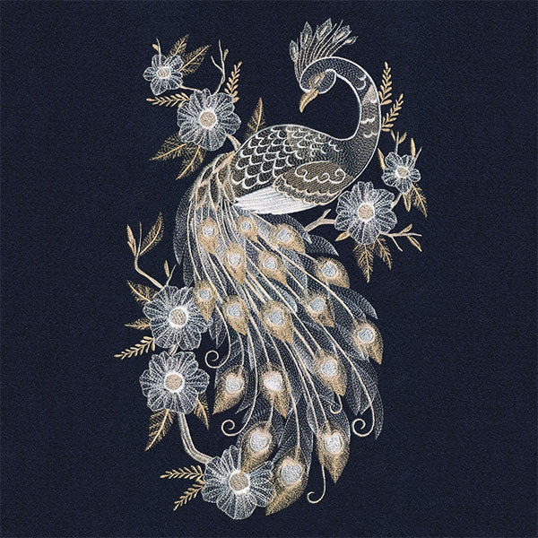 Luminous Peacock