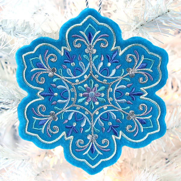 Luminous Snowflake (In-the-Hoop) - Image 2