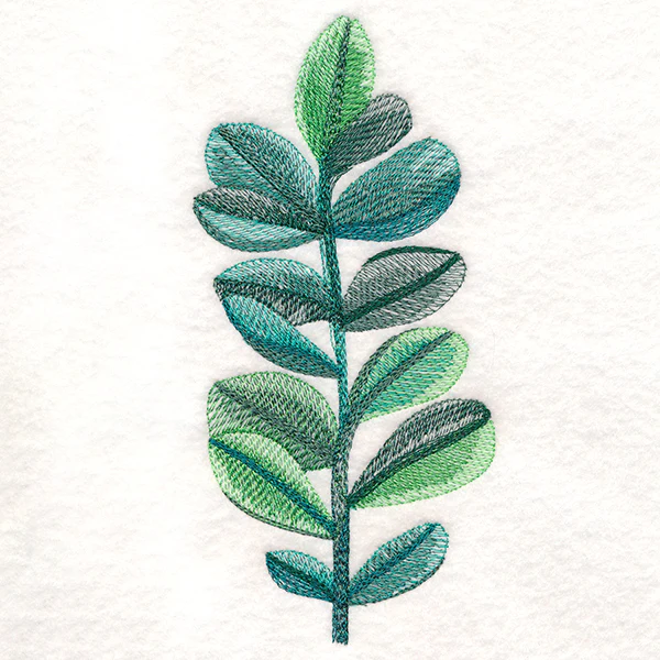 Lush Botanical in Watercolor - Image 2
