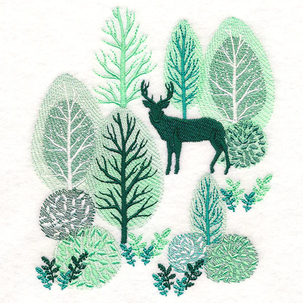 Lush Woodland Scene - Image 3