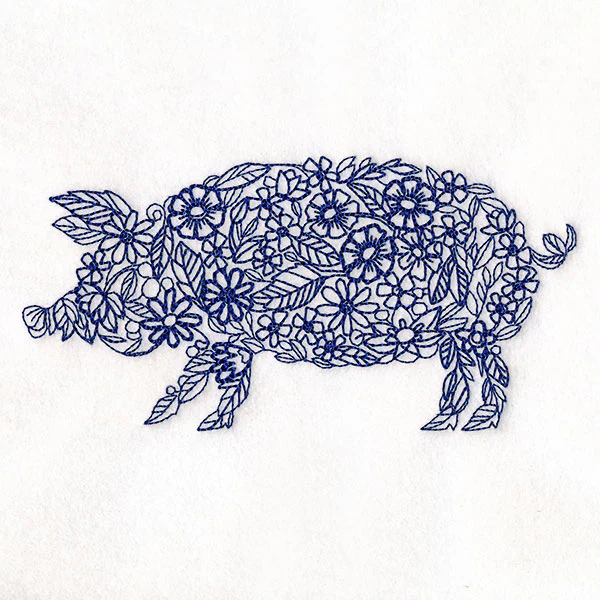Made to Bloom Flower Pig - Image 3