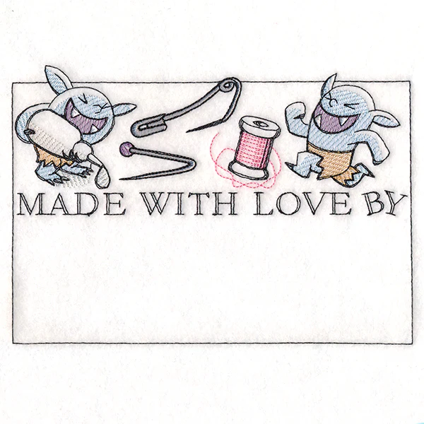 Made with Love Bobblins™ Quilt Label - Image 10