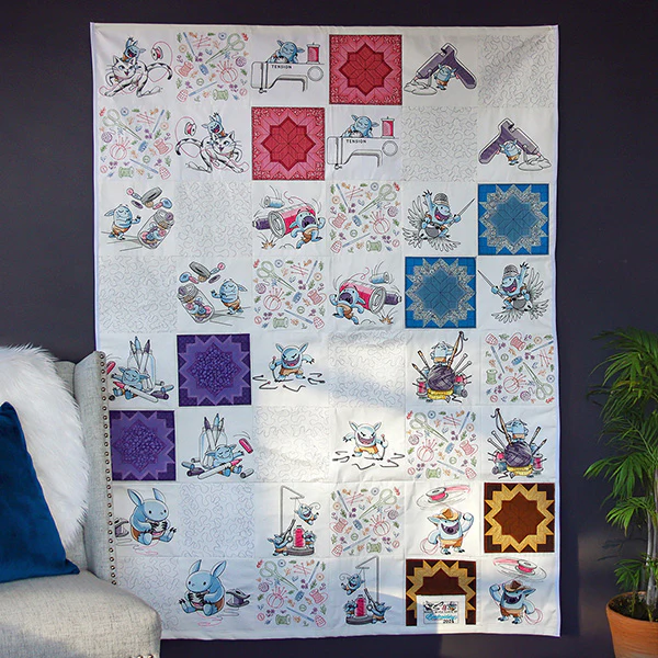 Made with Love Bobblins™ Quilt Label - Image 12