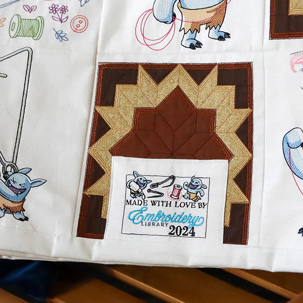 Made with Love Bobblins™ Quilt Label - Image 8