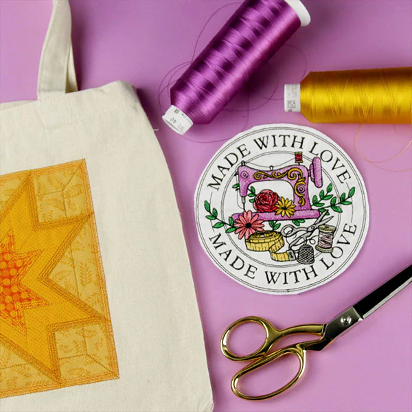 Made with Love Sewing Stamp - Image 8