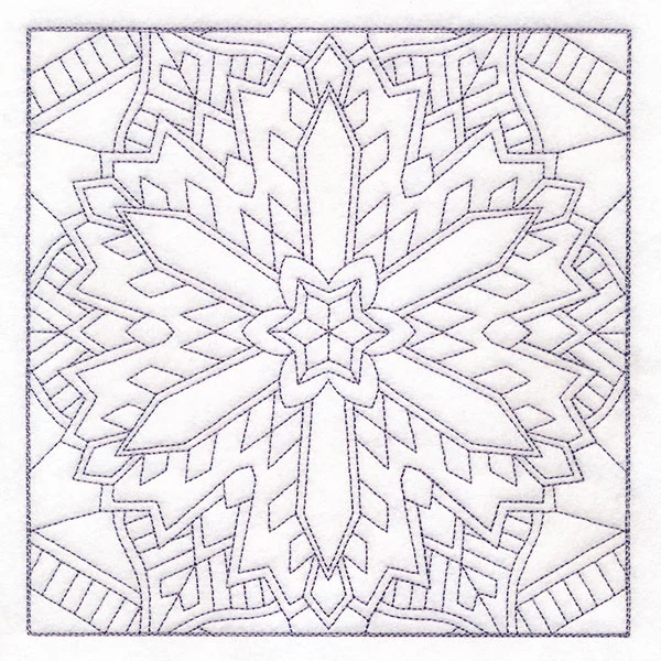 Magic of Snowflakes Quilting 2 (Double Run) - Image 3