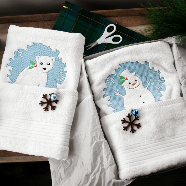 Magical Christmas Creatures - Polar Bear (Embossed) - Image 12