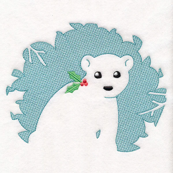 Magical Christmas Creatures - Polar Bear (Embossed) - Image 14