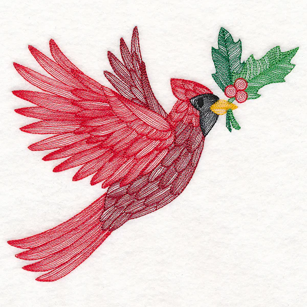 Magical Moments Christmas Cardinal - Image 2