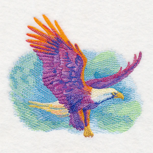 Majestic Eagle in Watercolor - Image 3