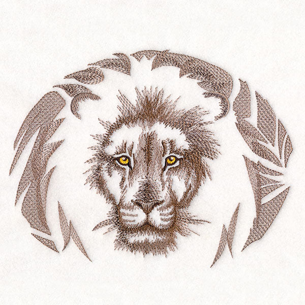 Majestic Lion (Embossed) - Image 2