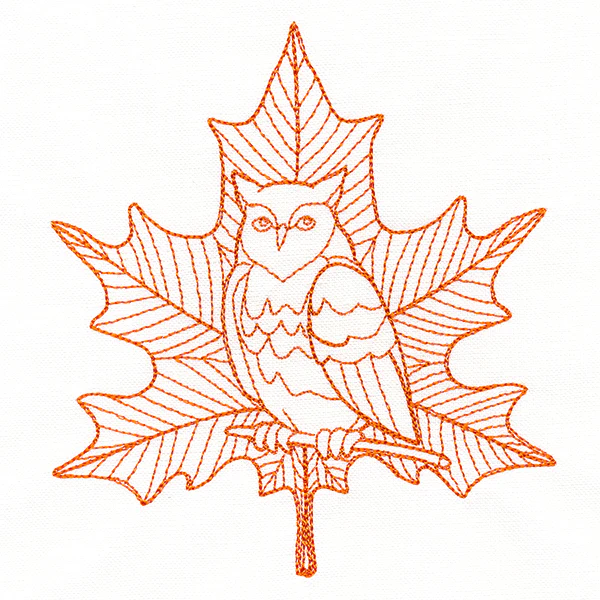Majestic Owl Maple Leaf - Image 3