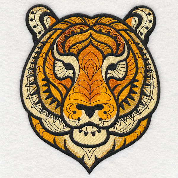 Majestic Tiger (Blackwork) - Image 2