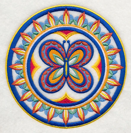 Majolica Butterfly Medallion - Image 3