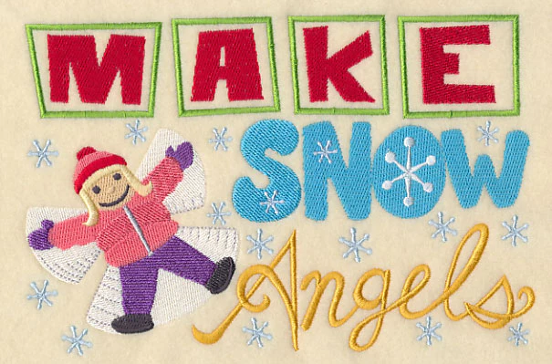 Make Snow Angels Girl - Image 3