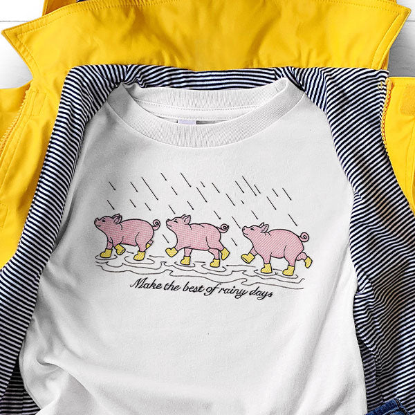 Make the Best of Rainy Days Pigs - Image 2