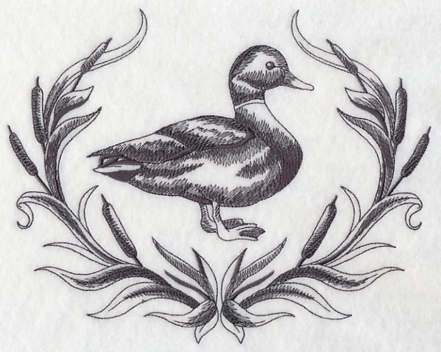 Mallard Wreath