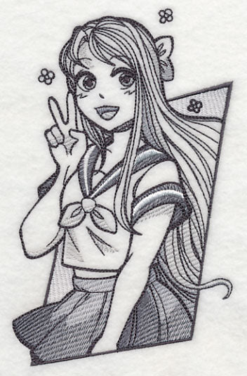 Manga Schoolgirl - Image 2