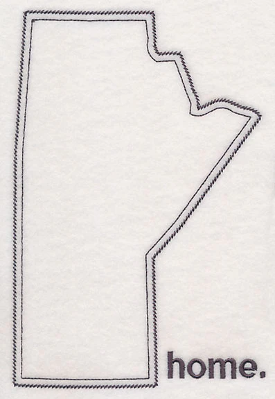 Manitoba Outline (Vintage) - Image 2