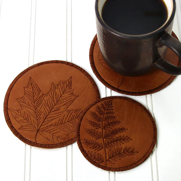 Maple Leaf Coaster (In-the-Hoop) - Image 6