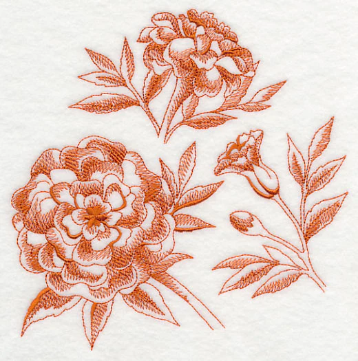 Marigold Botanical (Toile) - Image 2
