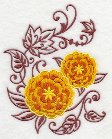 Marigolds Echo in Bloom - Image 3