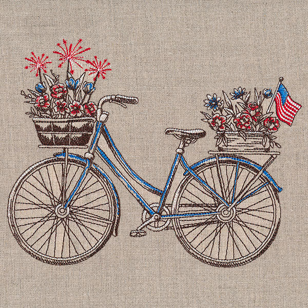 Market Bicycle - Americana Blooms - Image 2