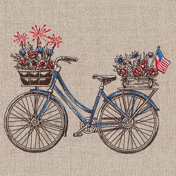 Market Bicycle - Americana Blooms - Image 3
