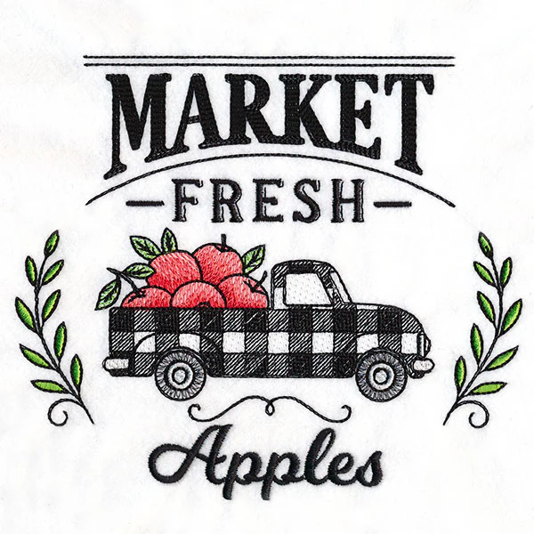 Market Fresh Retro Truck - Apples - Image 7