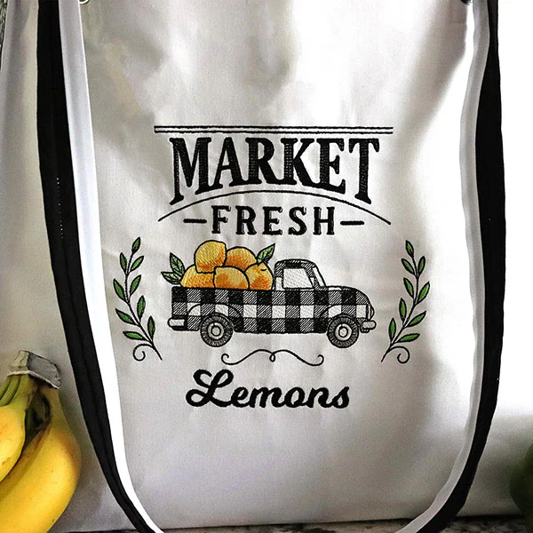 Market Fresh Retro Truck - Lemons - Image 3