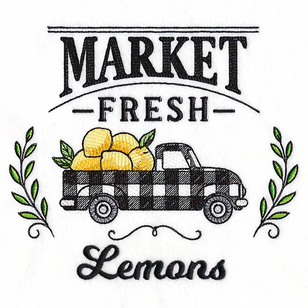 Market Fresh Retro Truck - Lemons - Image 5