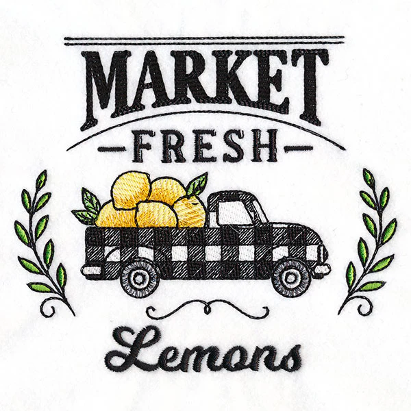 Market Fresh Retro Truck - Lemons - Image 9