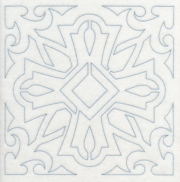 Marrakesh Tile Quilting Square 6
