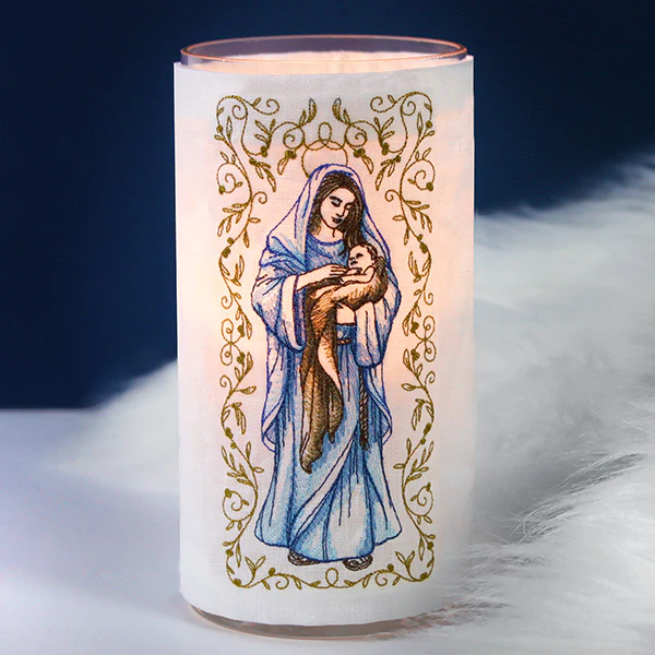 Mary & Baby Jesus in Botanicals - Image 10