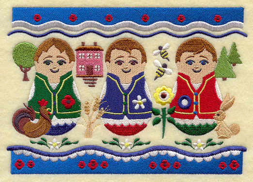 Matryoshka Doll Trio (Male) - Image 2