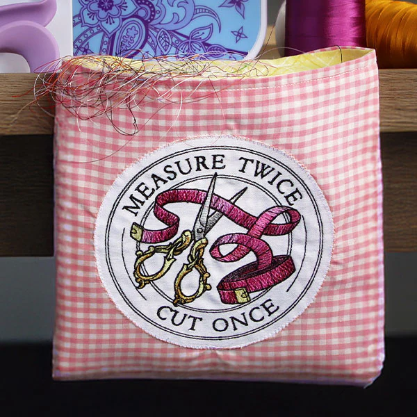 Measure Twice Cut Once Stamp - Image 13