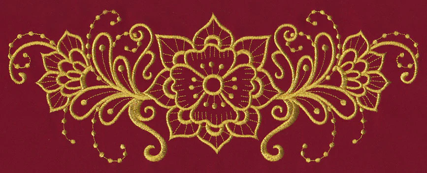 Mehndi Beauty (Goldwork) - Image 4